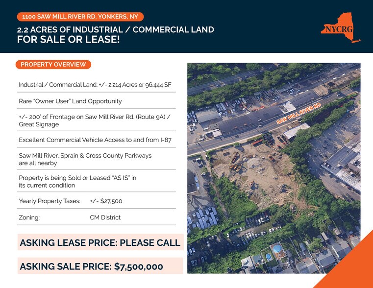 More Photos Of 1100 Saw Mill River Rd, Yonkers Land For Lease