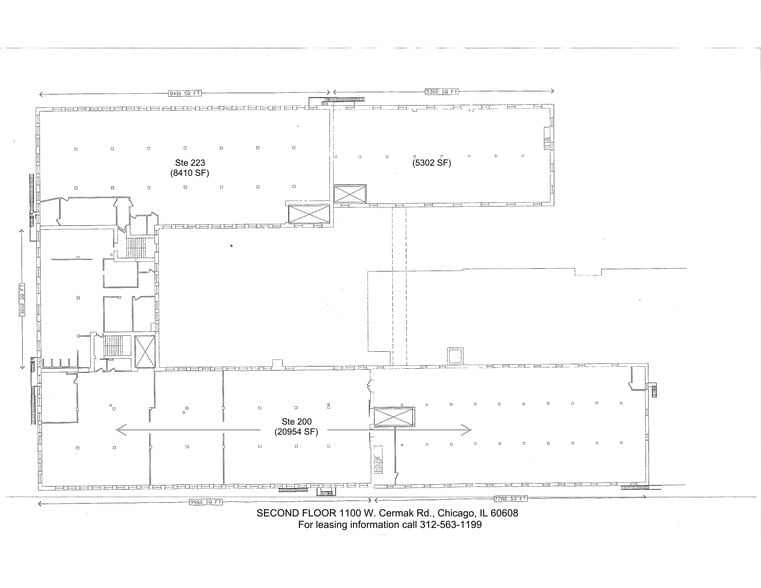 More Photos Of 1100 W Cermak Rd, Chicago Light Distribution For Lease