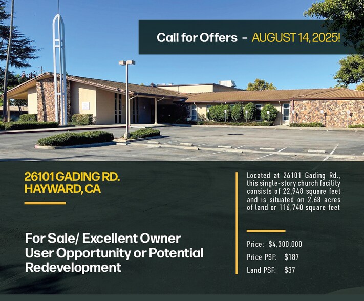 Primary Photo Of 26101 Gading Rd, Hayward Specialty For Sale