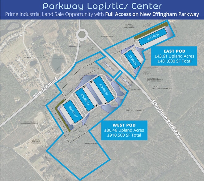 Primary Photo Of Effingham Parkway, Rincon Land For Sale