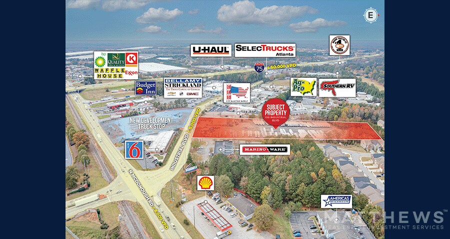 More Photos Of 100 Industrial Blvd, McDonough Service For Lease
