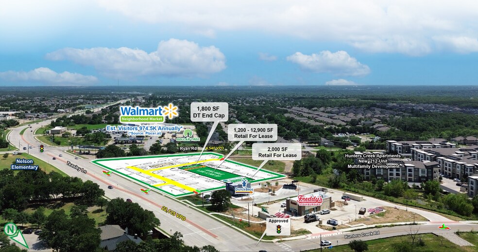 Primary Photo Of 3912 Teasley Ln, Denton Storefront For Lease