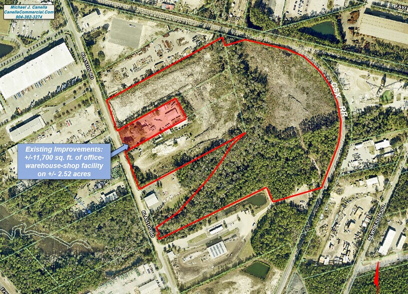 More Photos Of 11033 Blasius Road, Jacksonville Land For Sale