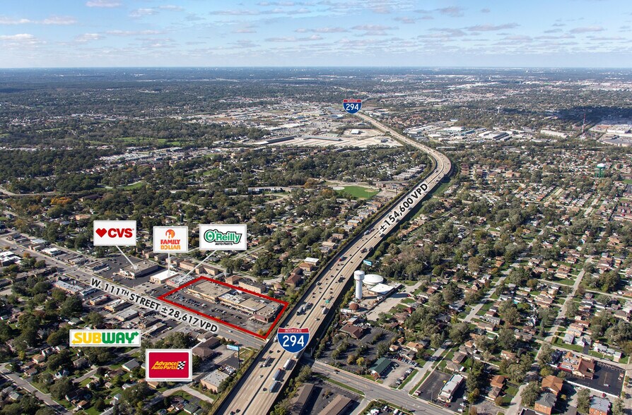 More Photos Of 6600-6620 W 111th St, Worth Unknown For Lease