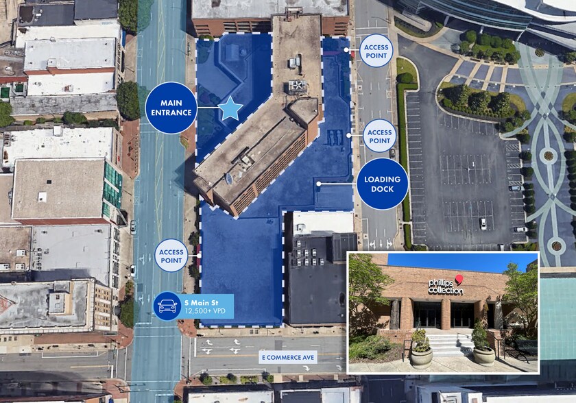 More Photos Of 135 S Main St, High Point Hotel For Sale