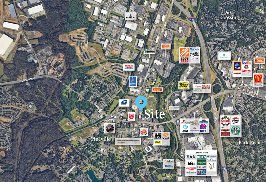 More Photos Of 200 N Polk St, Pineville Land For Sale