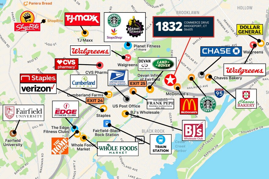 More Photos Of 1832 Commerce Dr, Bridgeport Warehouse For Lease