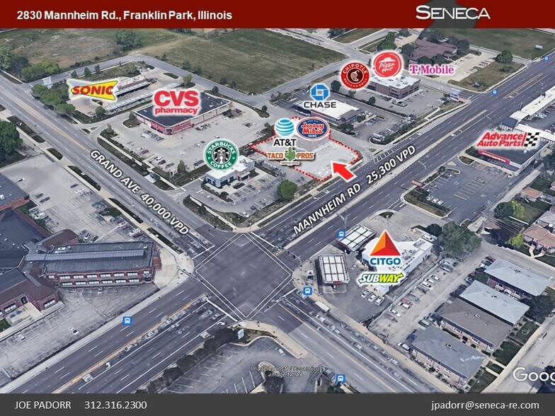 More Photos Of 2830 Mannheim Rd, Franklin Park Storefront For Sale