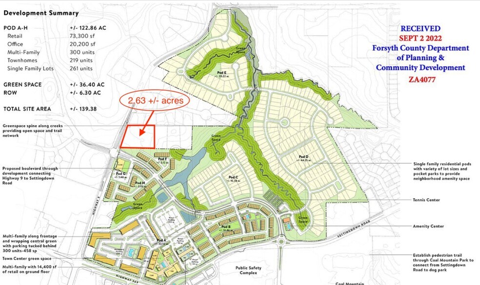 More Photos Of 3530 Dahlonega Hwy, Cumming Land For Lease