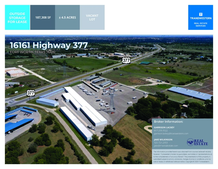 Primary Photo Of 16161 Hwy 377, Fort Worth Land For Lease