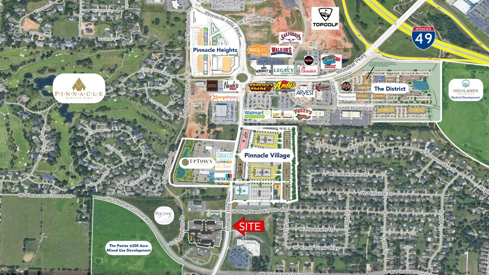 More Photos Of 4902 W Pleasant Dr, Rogers Storefront For Lease