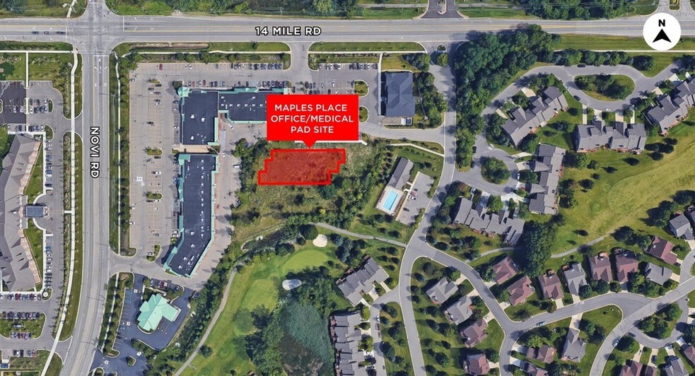 Primary Photo Of 42000 W 14 Mile Rd, Novi Land For Sale