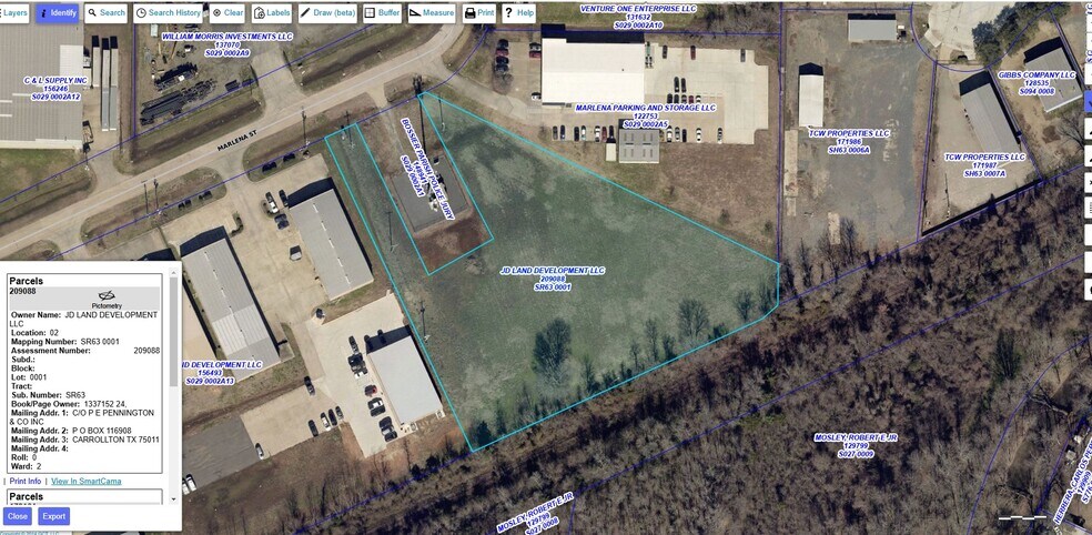 More Photos Of 4331 Marlena St, Bossier City Land For Sale