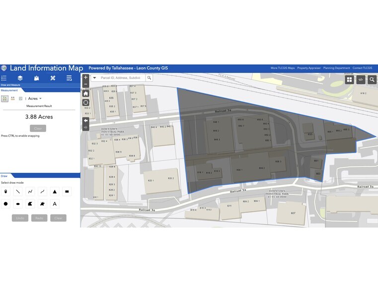 More Photos Of 650 Railroad Sq, Tallahassee Land For Sale