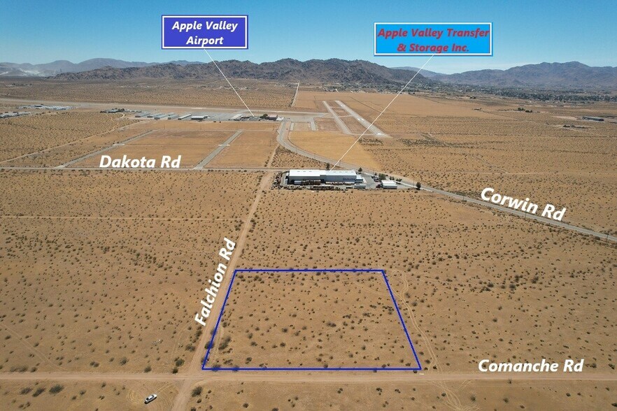 More Photos Of APN 0463-381-08-0000 Falchion rd, Apple Valley Land For Sale