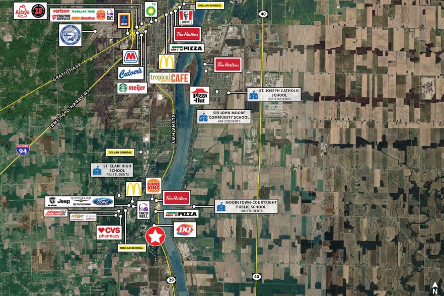 More Photos Of 2034 River Rd, East China Convenience Store For Sale