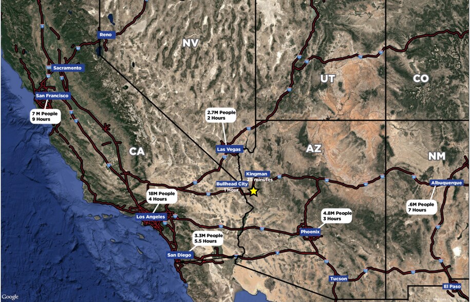 More Photos Of I-40, Yucca Land For Sale