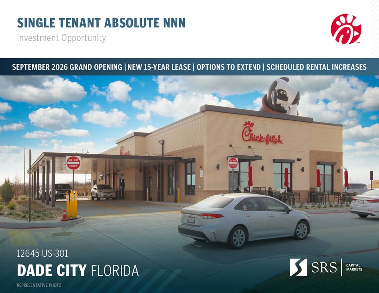Primary Photo Of 12645 US 301, Dade City Fast Food For Sale