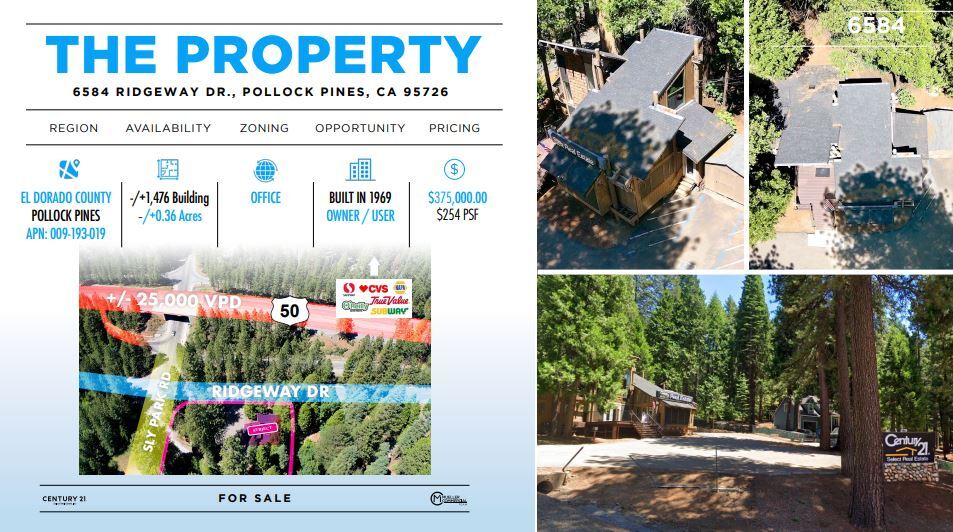 More Photos Of 6584 Ridgeway Dr, Pollock Pines Office For Sale