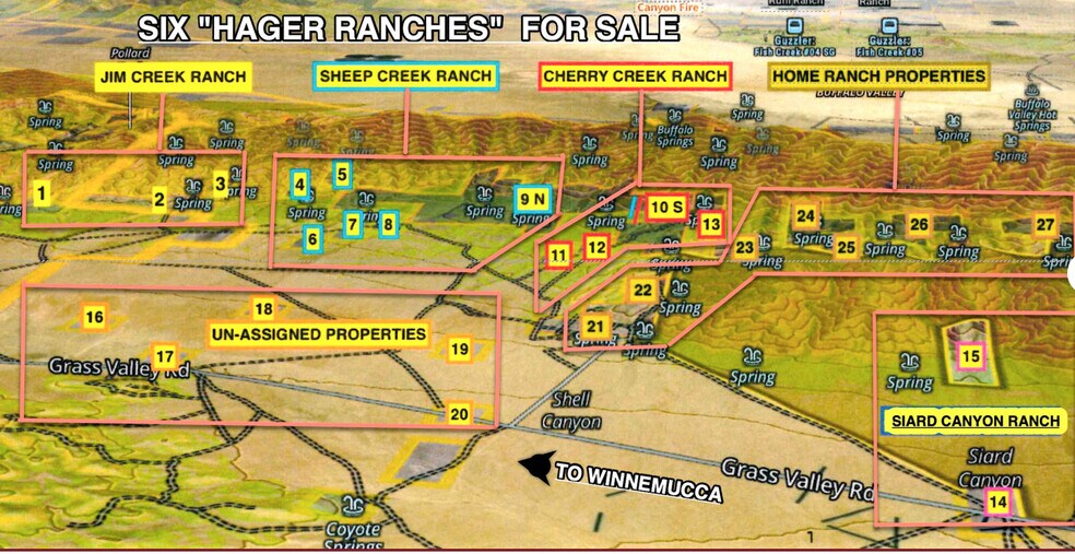 More Photos Of 54705 Grass Valley Rd, Winnemucca Land For Sale