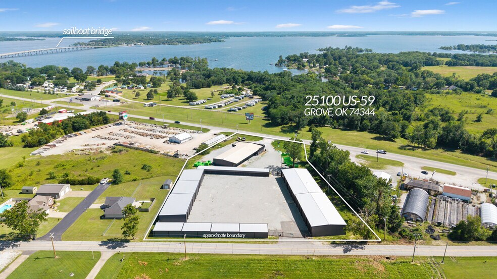Primary Photo Of 25100 N Us-59 Hwy, Afton Office For Sale