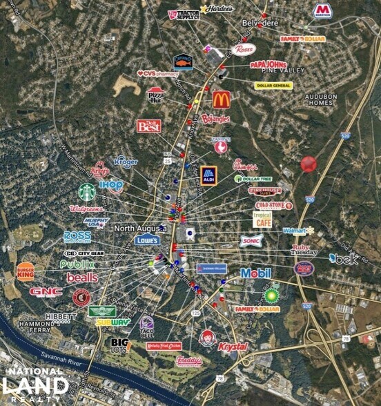 More Photos Of 00 Bradleyville Road, North Augusta Land For Sale