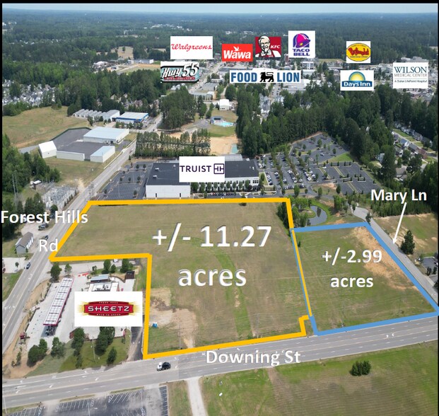 Primary Photo Of 2803 Forest Hills Rd SW, Wilson Land For Sale