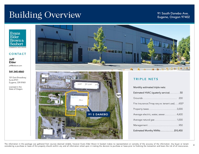 More Photos Of 91 S Danebo Ave, Eugene Warehouse For Sale