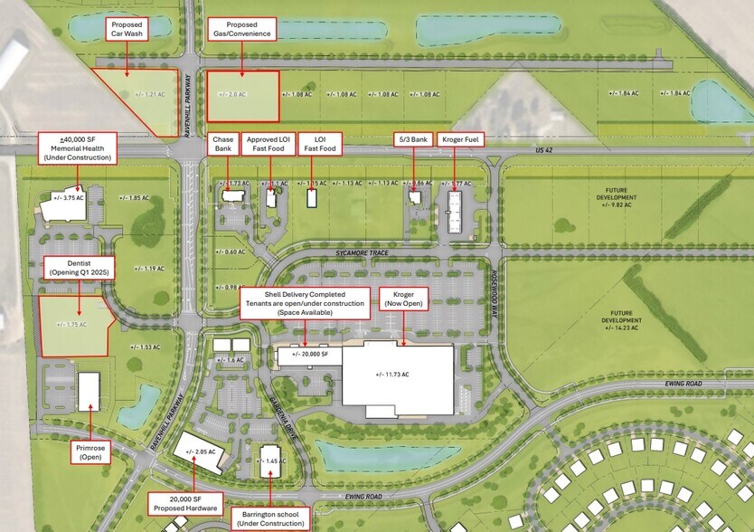 Primary Photo Of 12170 US Highway 42 N, Plain City Land For Sale