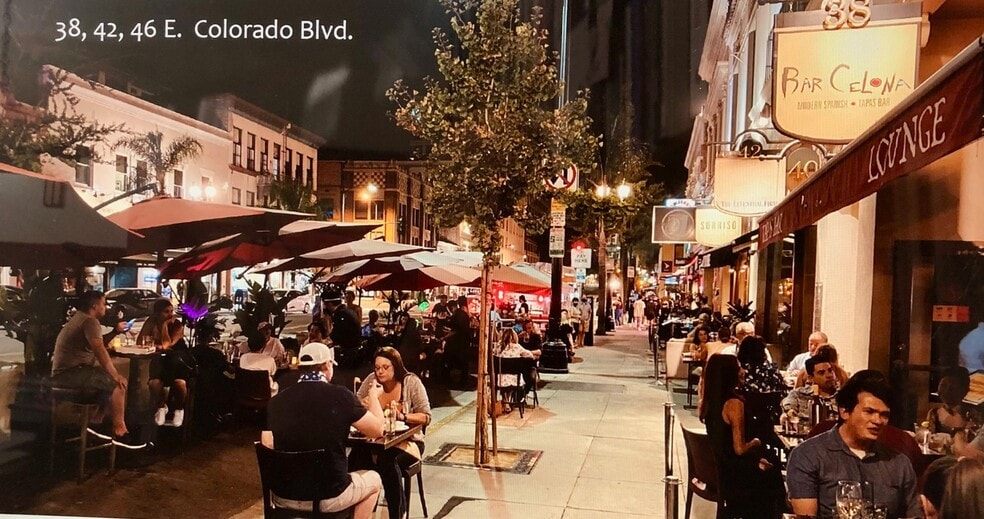 More Photos Of 38-46 E Colorado Blvd, Pasadena Storefront Retail Office For Lease