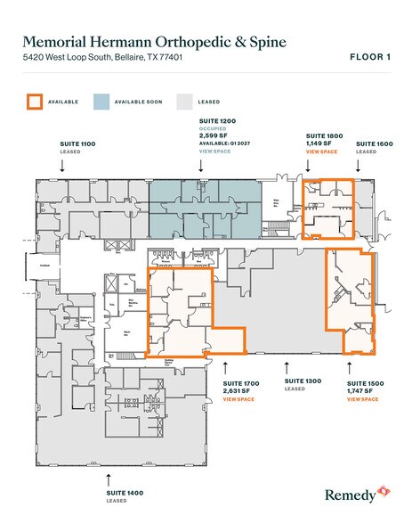 More Photos Of 5420 West Loop S, Bellaire Medical For Lease