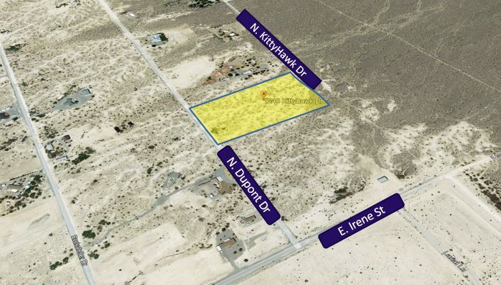 Primary Photo Of 1240 Kittyhawk, Pahrump Land For Sale