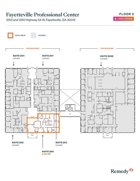 More Photos Of 1260 Highway 54 W, Fayetteville Medical For Lease