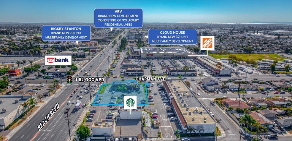 More Photos Of NWC BEACH BLVD & CHAPMAN AVE, Stanton Fast Food For Lease