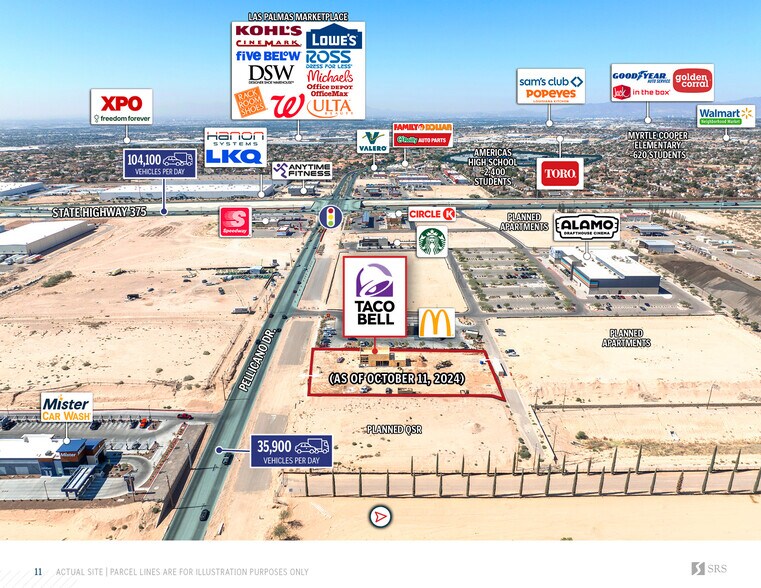 More Photos Of 12367 Pellicano Dr, El Paso Fast Food For Sale