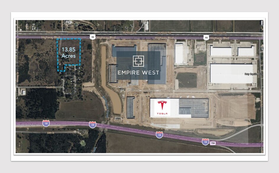 More Photos Of US Hwy 90 Business, Brookshire Land For Sale