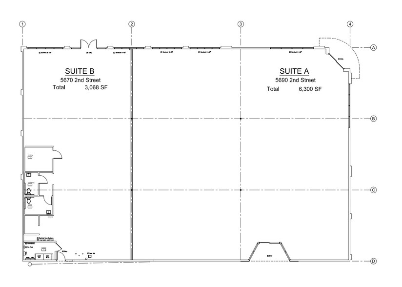 More Photos Of 5670 E 2nd St, Long Beach Bank For Lease