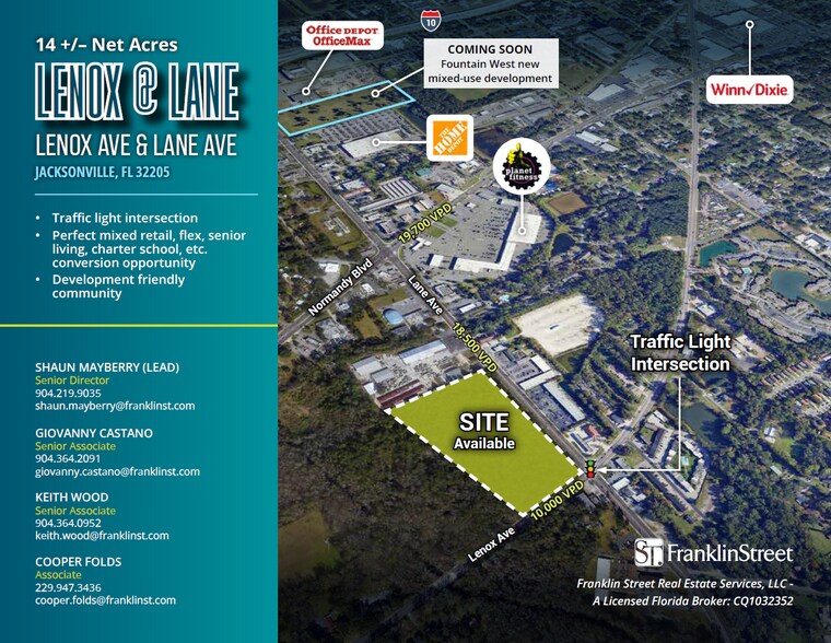 More Photos Of 1254 Lane Ave S, Jacksonville Land For Sale