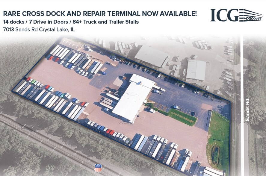 Primary Photo Of 7013 Sands Rd, Crystal Lake Truck Terminal For Lease
