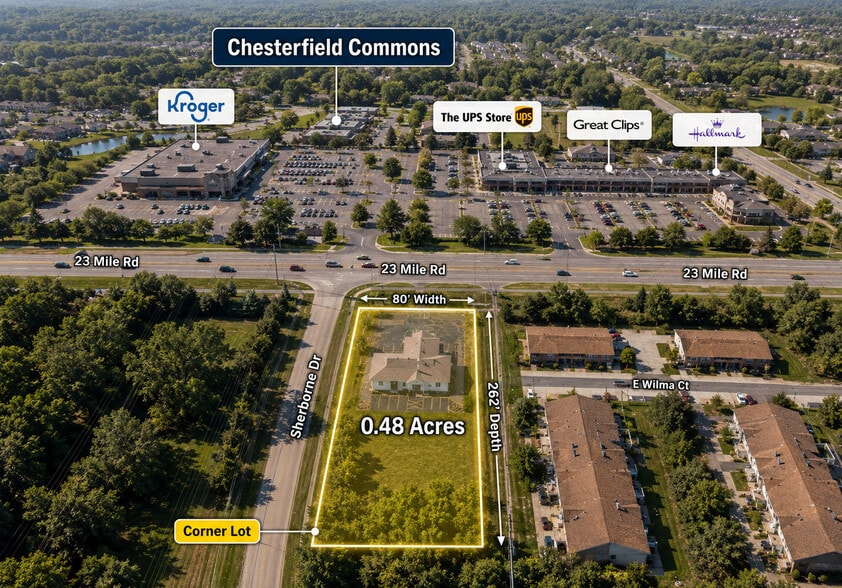 More Photos Of 34845 23 Mile Rd, Chesterfield Office For Sale