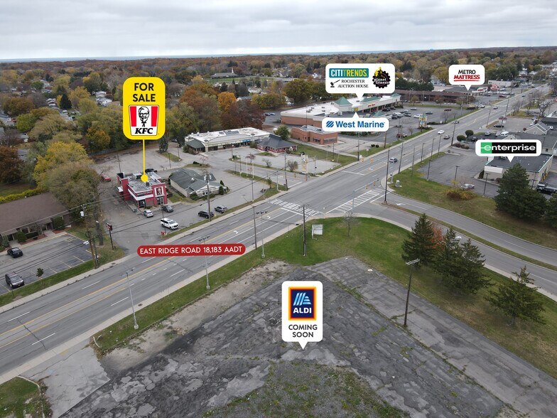 More Photos Of 1760 E Ridge Rd, Rochester Fast Food For Sale
