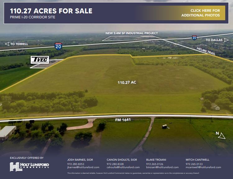 Primary Photo Of F.M. 1641, Talty Land For Sale