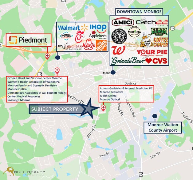 More Photos Of 704 Breedlove Dr, Monroe Medical For Sale