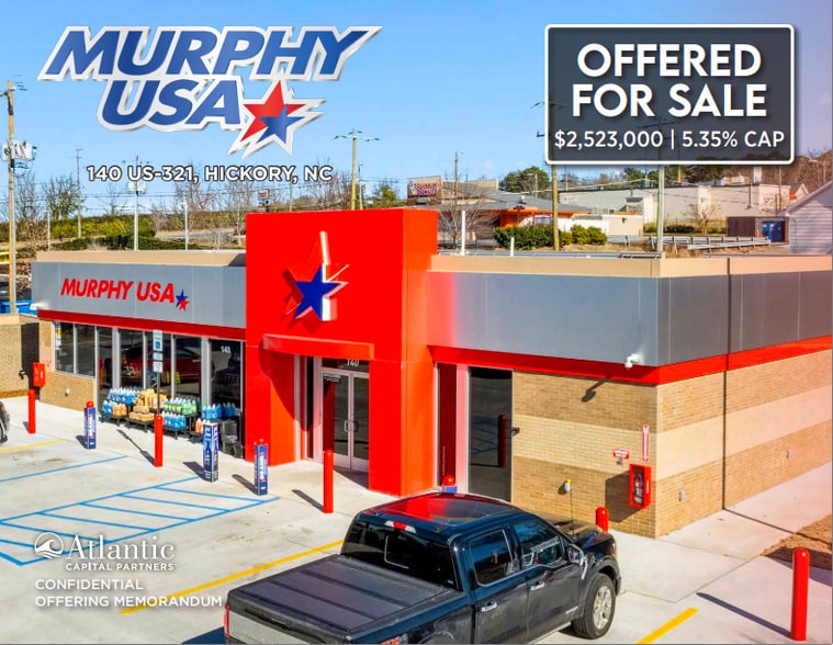 Primary Photo Of 140 Us Highway 321 NW, Hickory Convenience Store For Sale