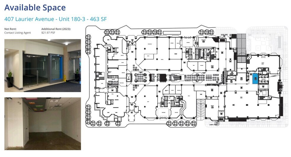 More Photos Of 407 Laurier Ave W, Ottawa General Retail For Lease