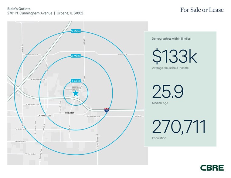 More Photos Of NWC Cunningham Ave, Urbana Land For Lease