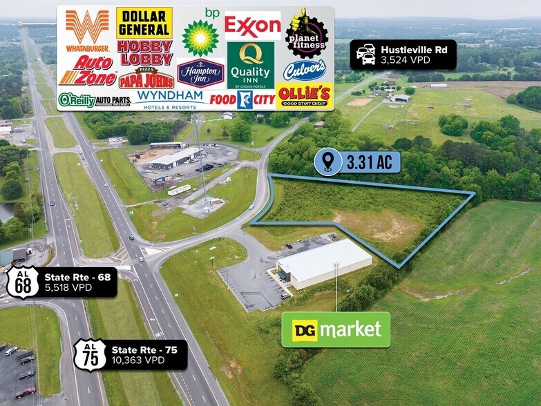More Photos Of Hustleville Rd, Albertville Land For Sale