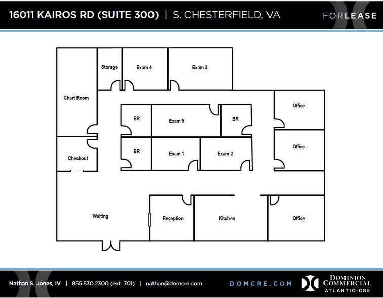 More Photos Of 16011 Kairos Rd, Colonial Heights Medical For Lease