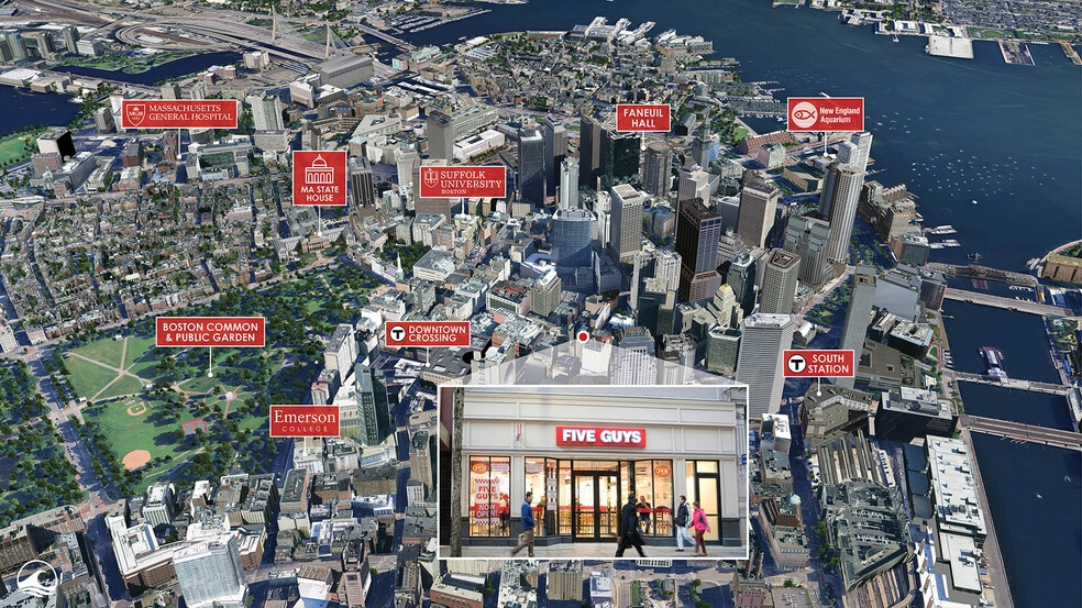 More Photos Of 58-60 Summer St, Boston Storefront Retail Office For Sale