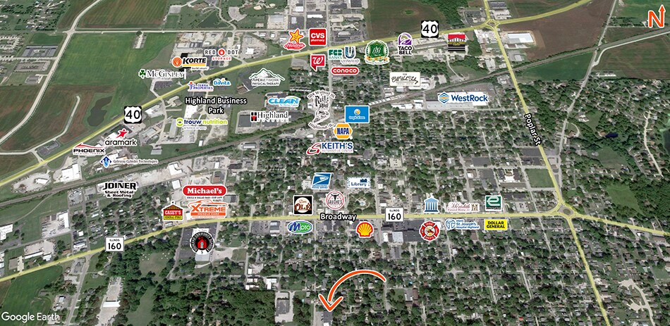 More Photos Of 1405 Walnut St, Highland Distribution For Sale